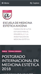 Mobile Screenshot of escuelaavicena.com.ar